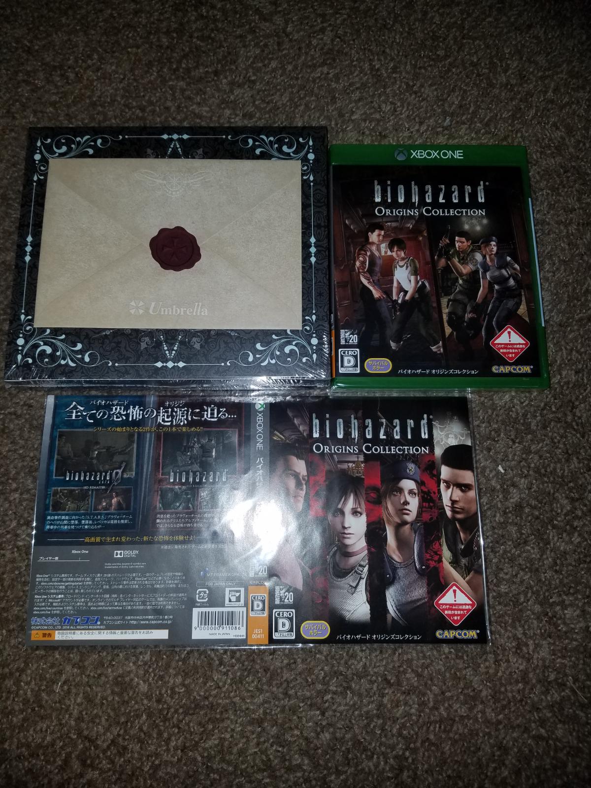 Biohazard Origins Collection [Limited Edition]