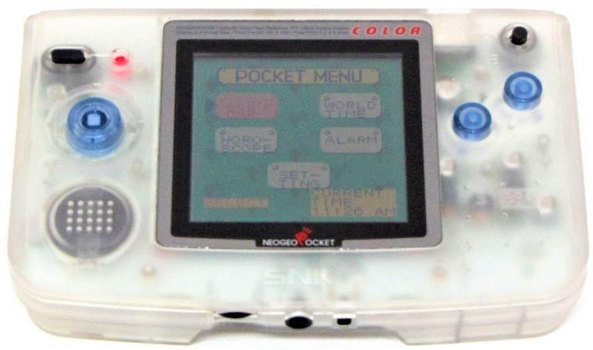 NeoGeo Pocket Color System [Crystal White]