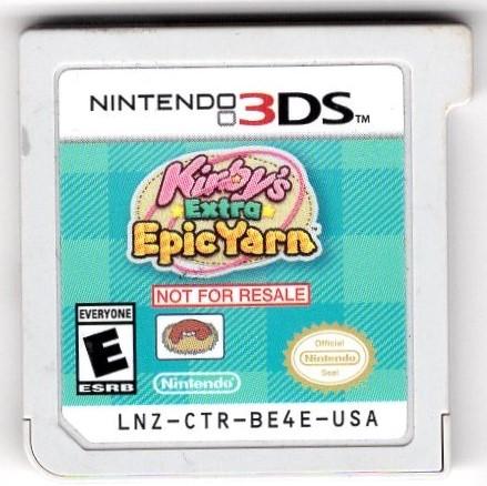 Kirby's Extra Epic Yarn [Not For Resale]