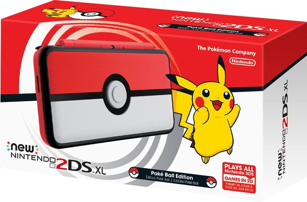 New Nintendo 2DS XL Poke Ball Edition
