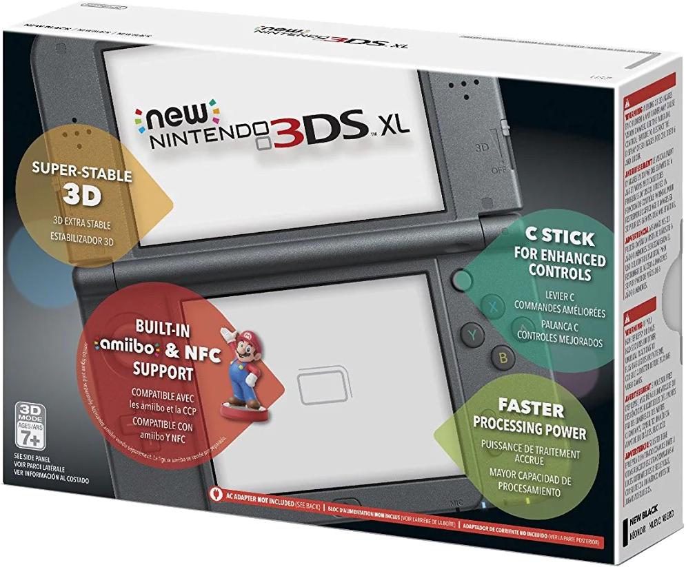 New Nintendo 3DS XL Black