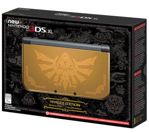 New Nintendo 3DS XL Hyrule Edition