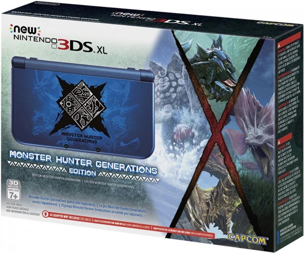 New Nintendo 3DS XL Monster Hunter Generations Edition