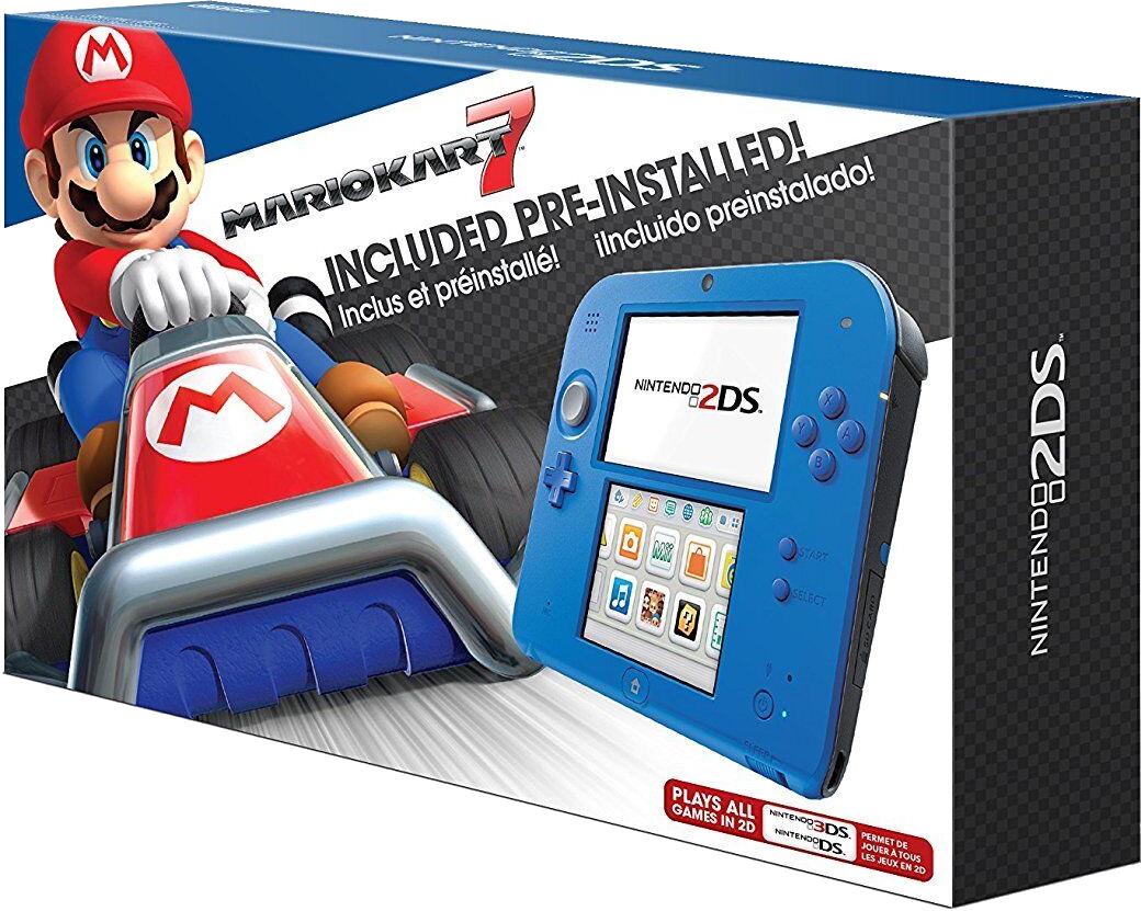 Nintendo 2DS Electric Blue 2 [Mario Kart 7 Pre-installed]