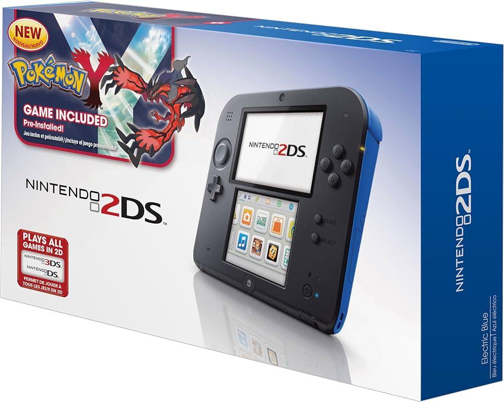 Nintendo 2DS Electric Blue [Pokemon Y Pre-Installed]