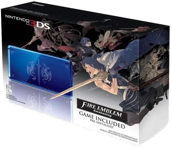 Nintendo 3DS Blue Fire Emblem Awakening Limited Edition