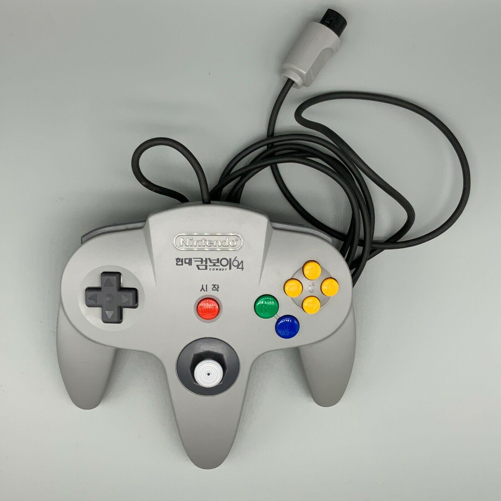 Grey Comboy Nintendo 64 Controller