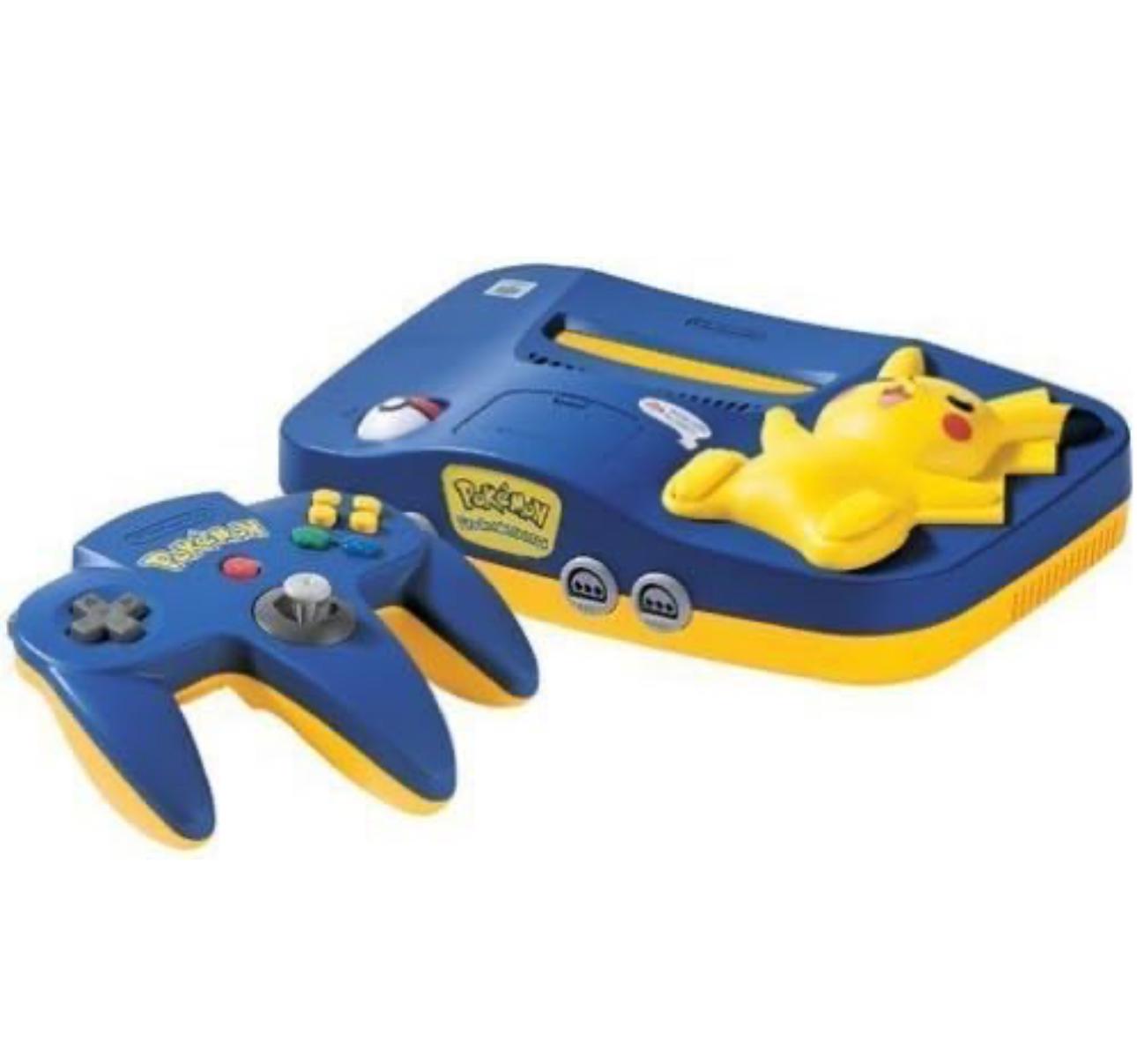 Pikachu Nintendo 64 System