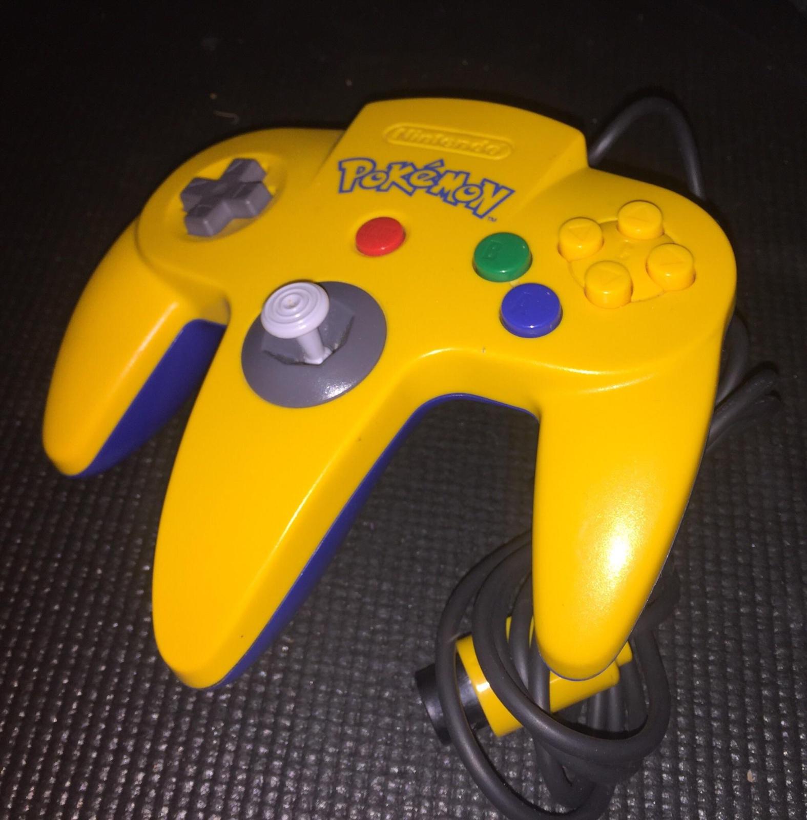 Yellow & Blue Pokemon Controller