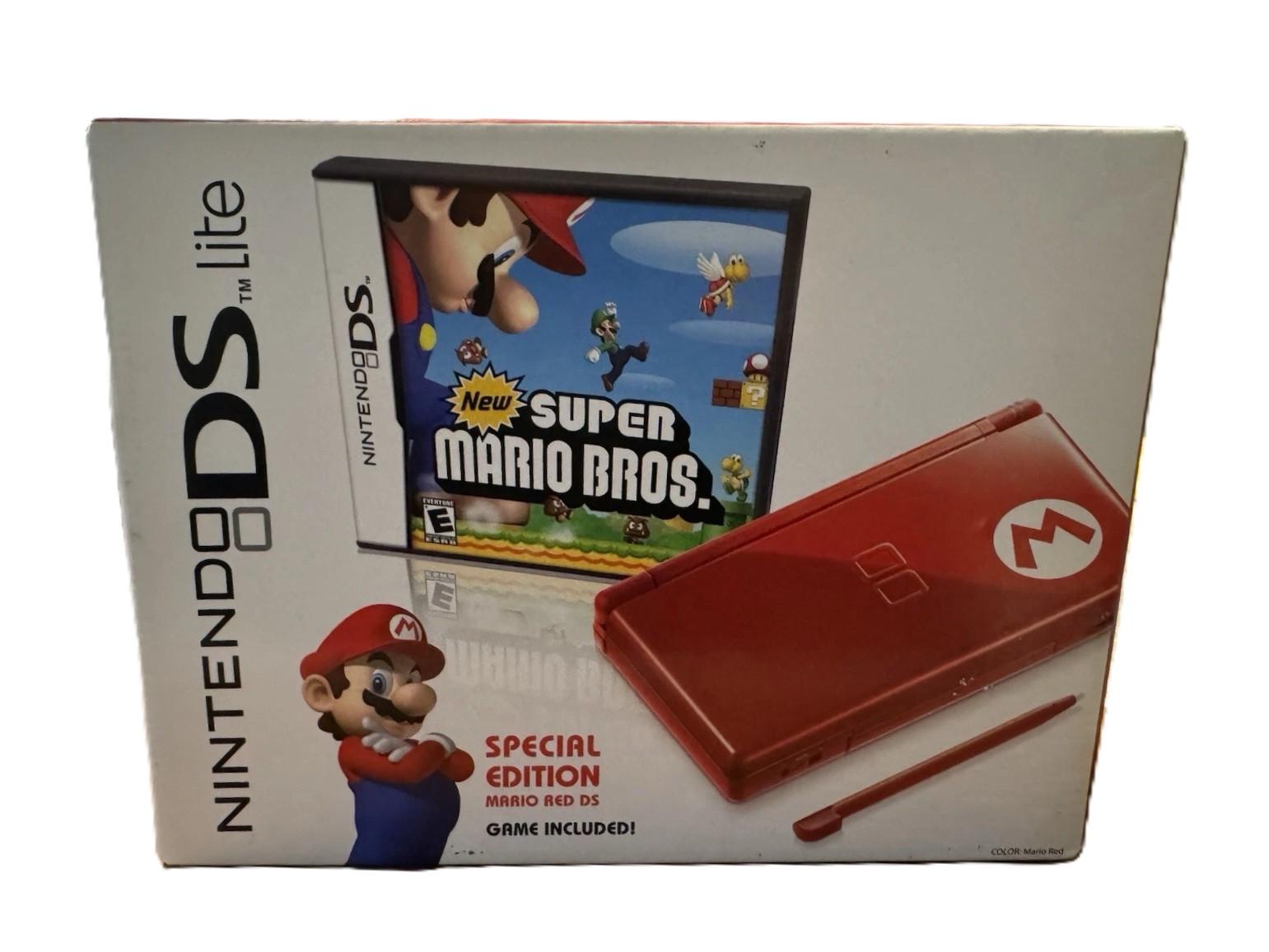 Nintendo DS Lite Mario Red Limited Edition