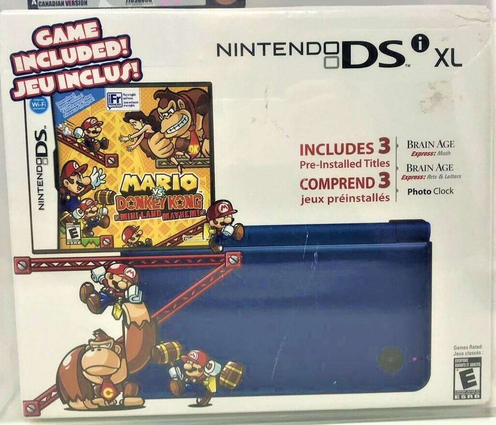 Nintendo DSi XL w/ Mario vs. Donkey Kong