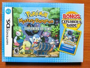 Pokemon Mystery Dungeon: Explorers of Time [Bonus Explorers Guide]