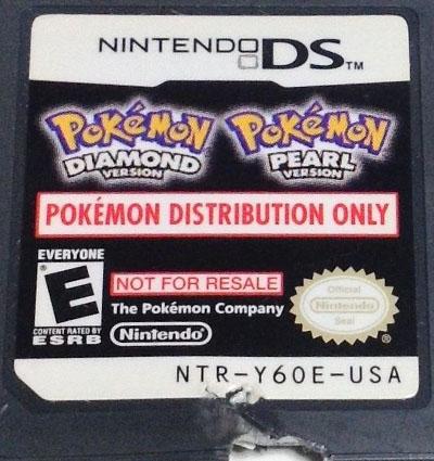 Pokemon [Not for Resale Regigigas and Shaymin]