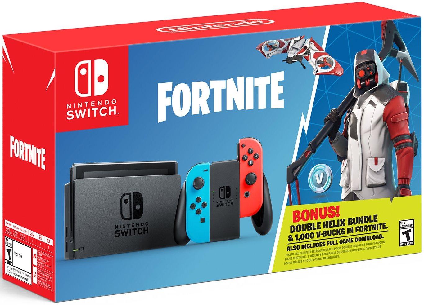 Nintendo Switch Fortnite Double Helix Bundle
