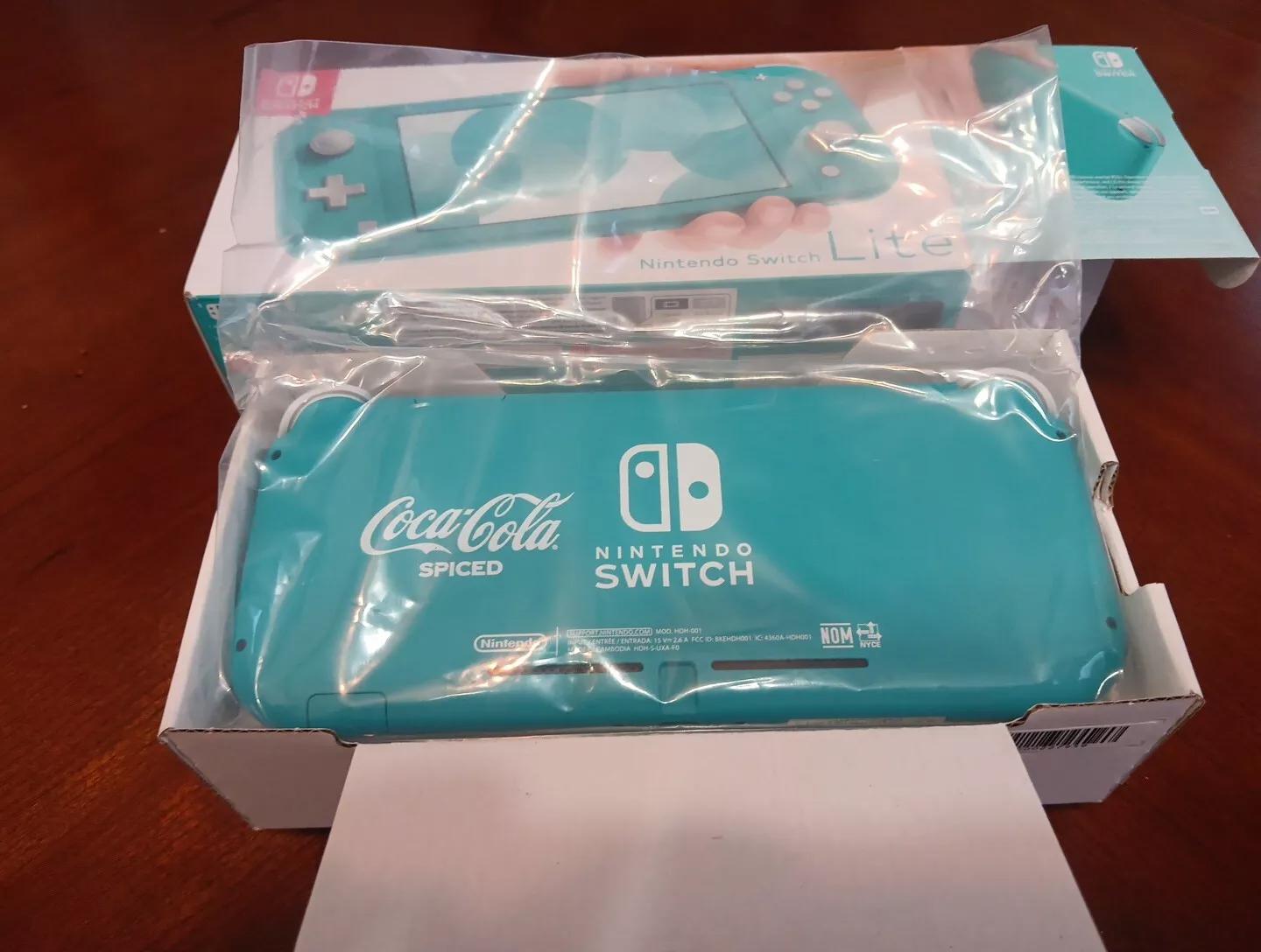 Nintendo Switch Lite [Turquoise Coca Cola Spiced]