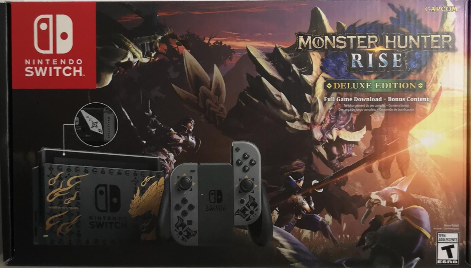 Nintendo Switch Monster Hunter Rise Edition