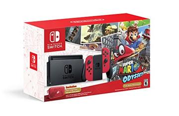 Nintendo Switch Super Mario Odyssey Bundle