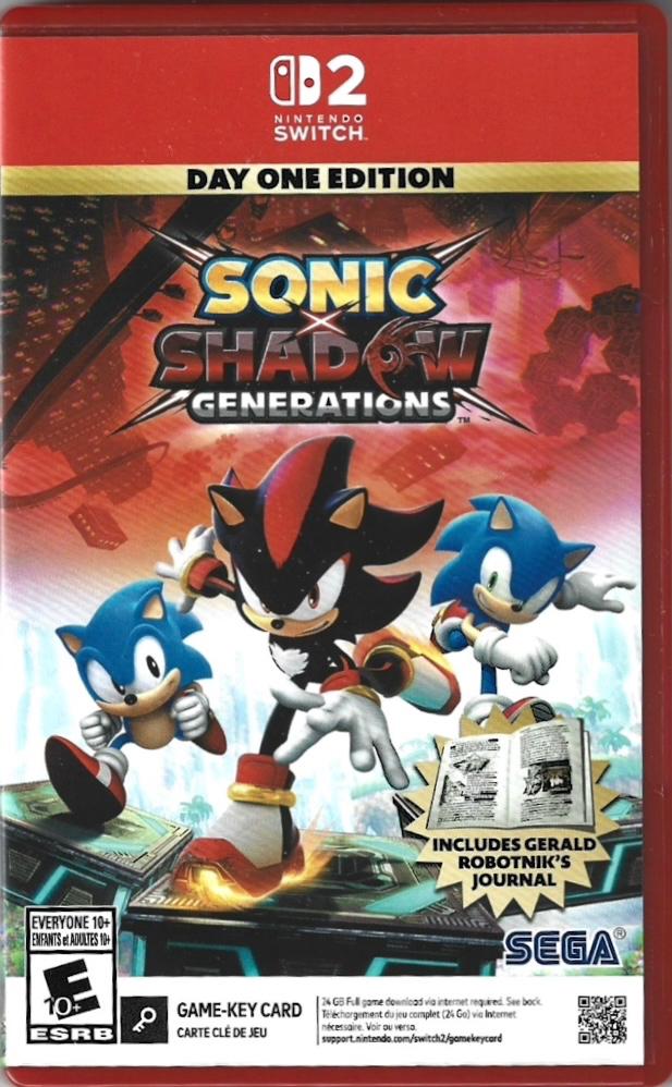 Sonic X Shadow Generations [Day One Edition]
