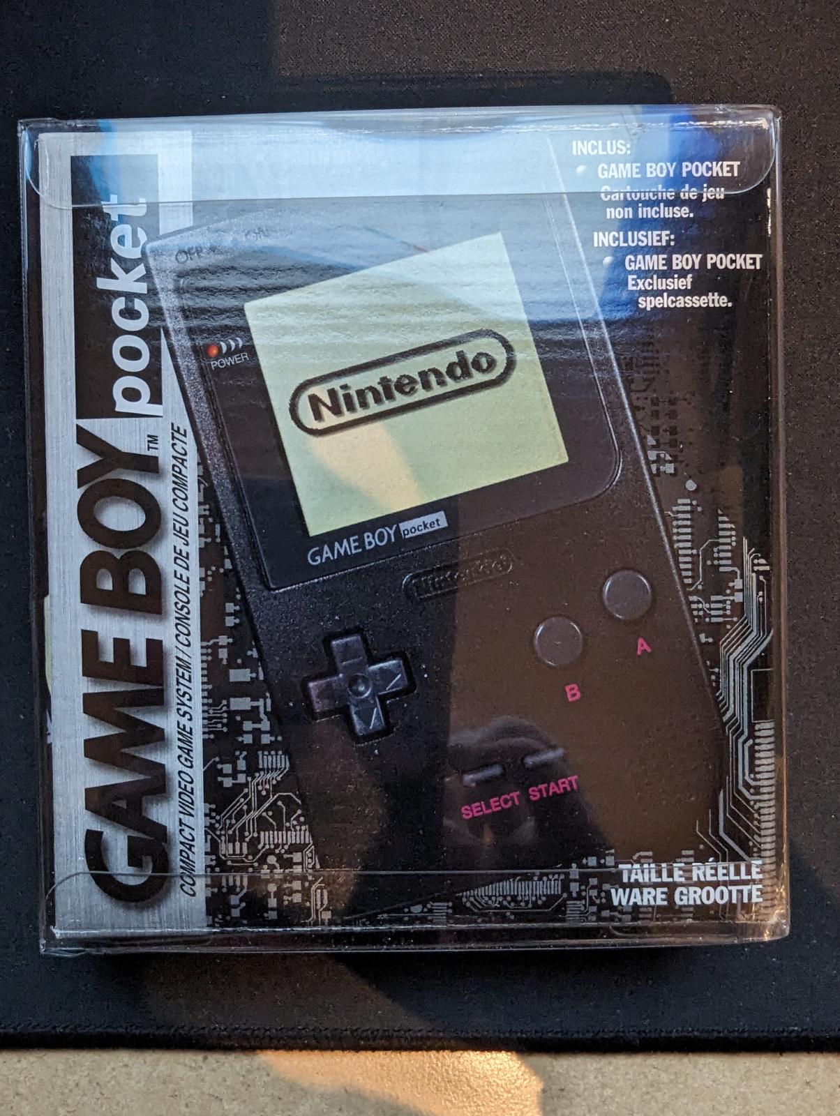 Nintendo Gameboy Pocket Black