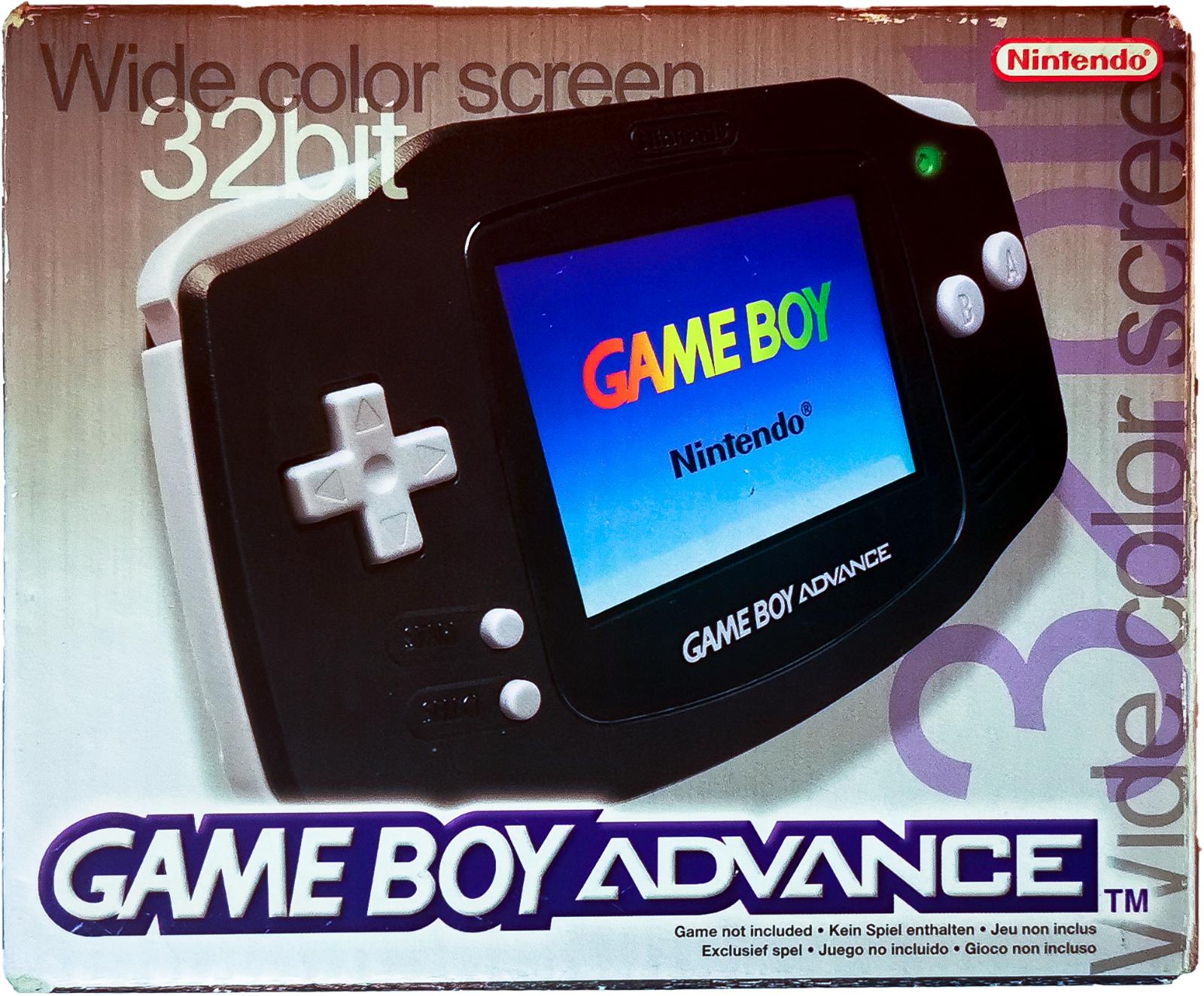 Black Gameboy Advance System