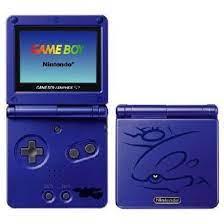 Gameboy Advance SP [Kyogre Edition]