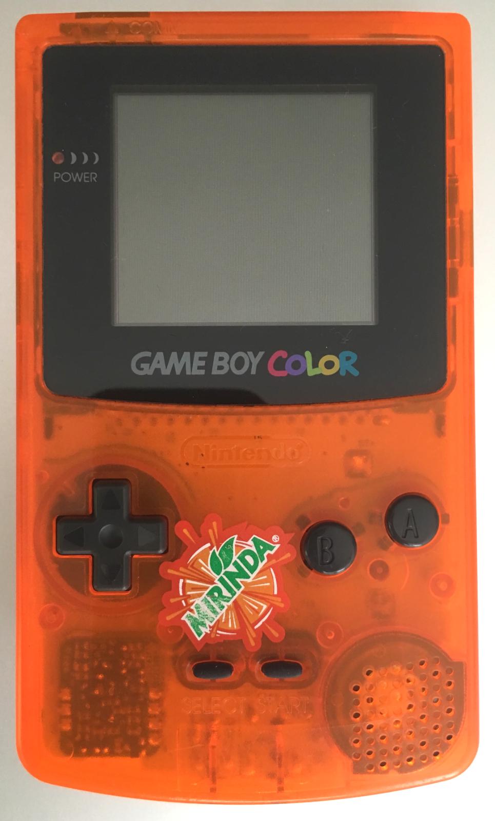 Gameboy Color Mirinda Edition