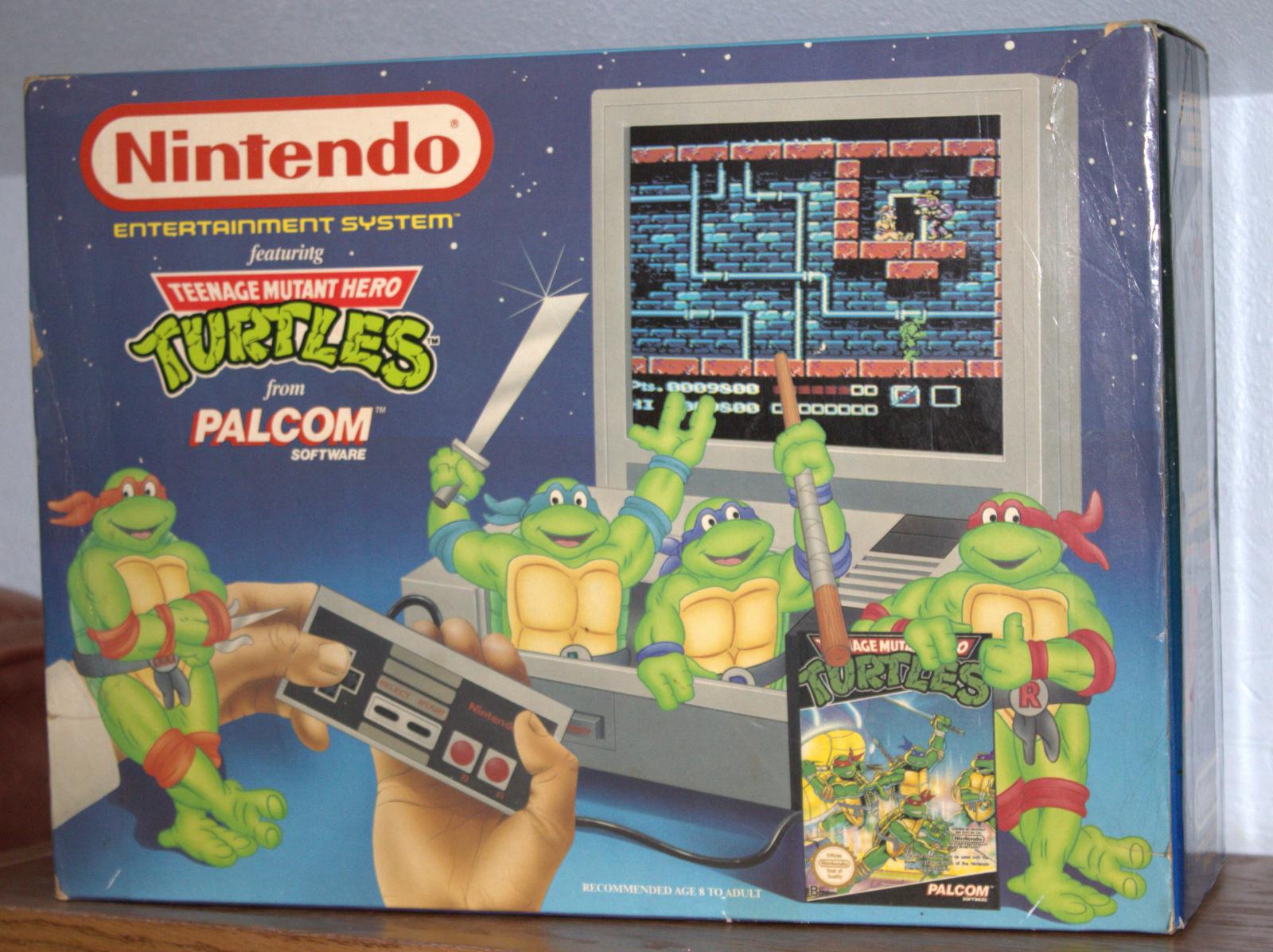 NES Control Deck Teenage Mutant Ninja Turtles Bundle