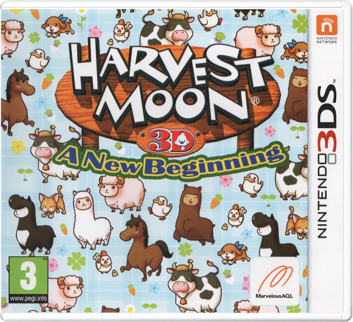 Harvest Moon 3D: A New Beginning