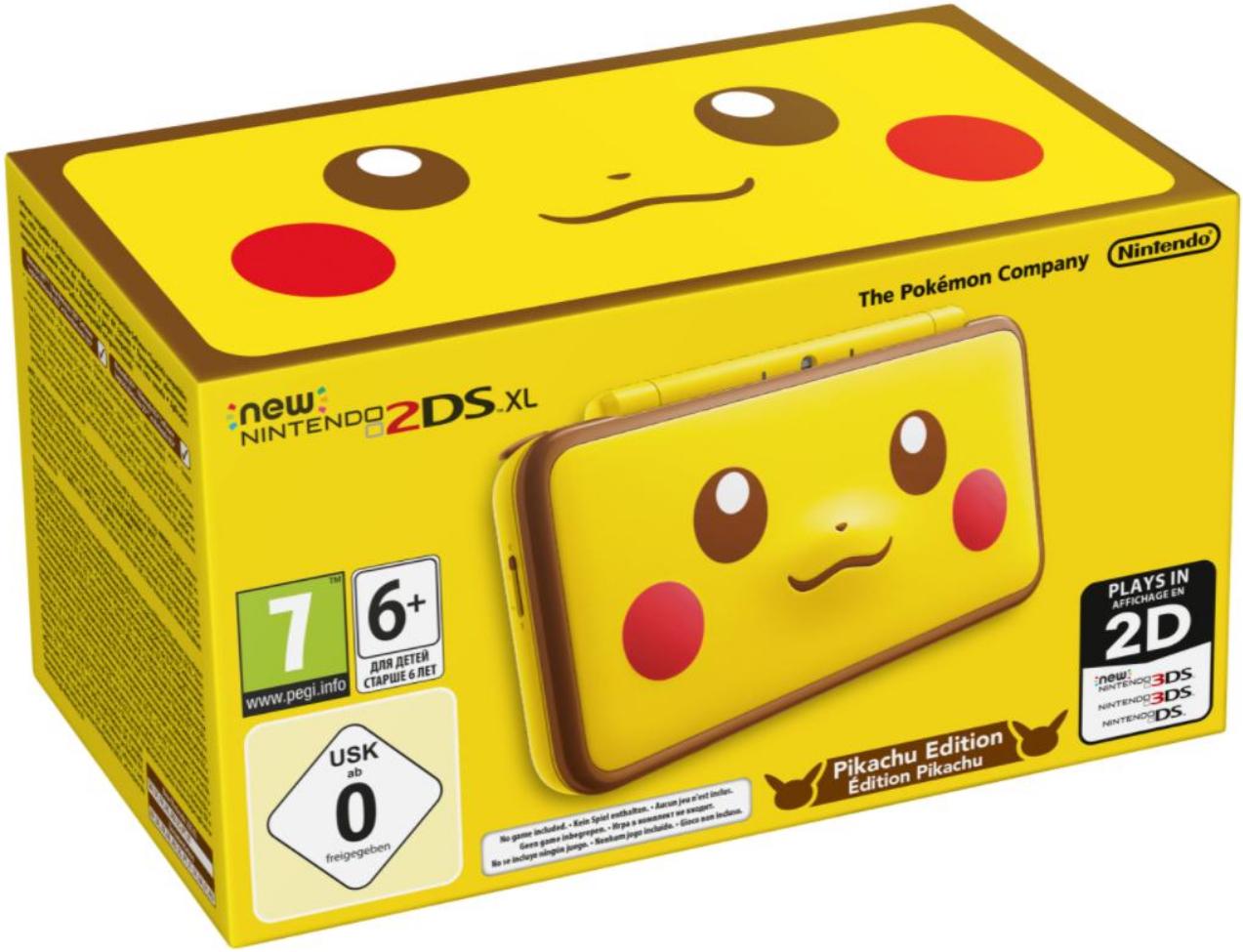 New Nintendo 2DS XL Pikachu Edition