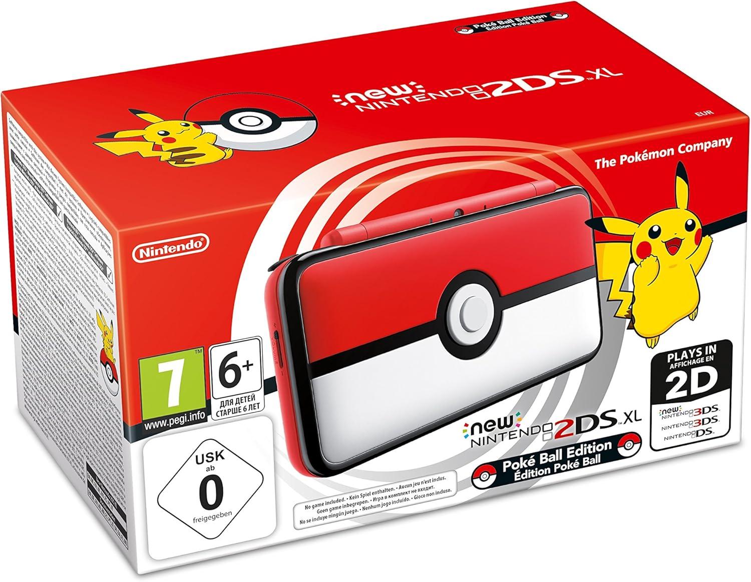 New Nintendo 2DS XL Poke Ball Edition