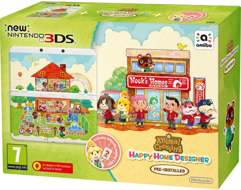New Nintendo 3DS Animal Crossing: Happy Home Designer Edition