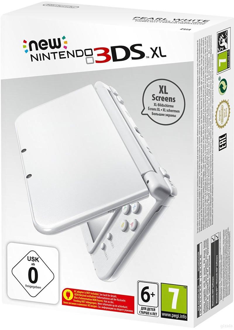 New Nintendo 3DS XL Pearl White