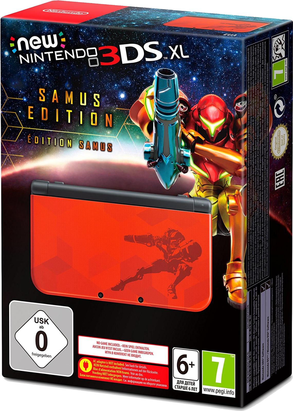 New Nintendo 3DS XL Samus Edition