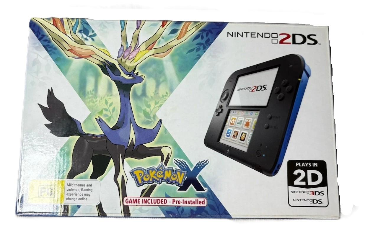 Nintendo 2DS Black + Blue [Pokemon X Bundle]