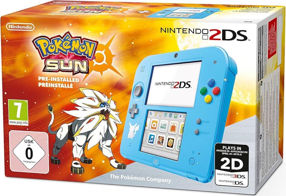Nintendo 2DS Special Edition [Pokemon Sun Pre-installed]