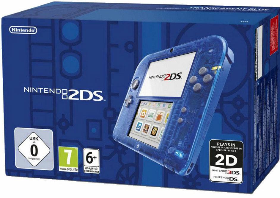 Nintendo 2DS Transparent Blue