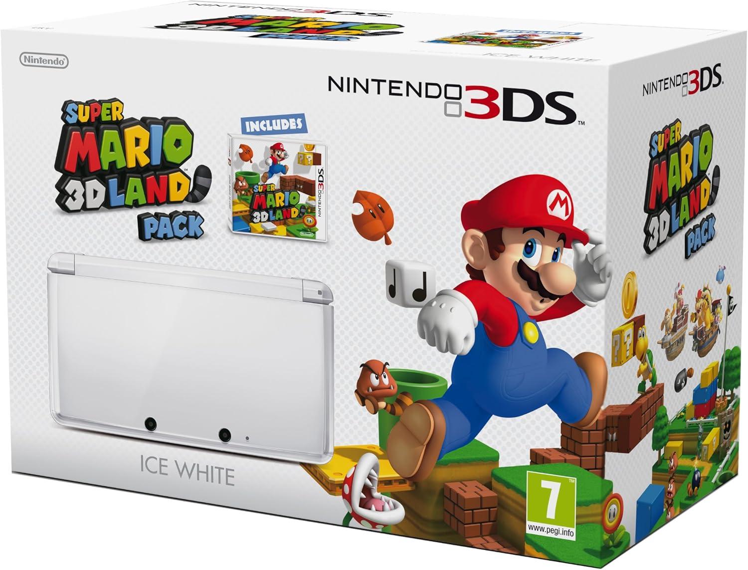Nintendo 3DS Ice White [Super Mario 3D Land Bundle]