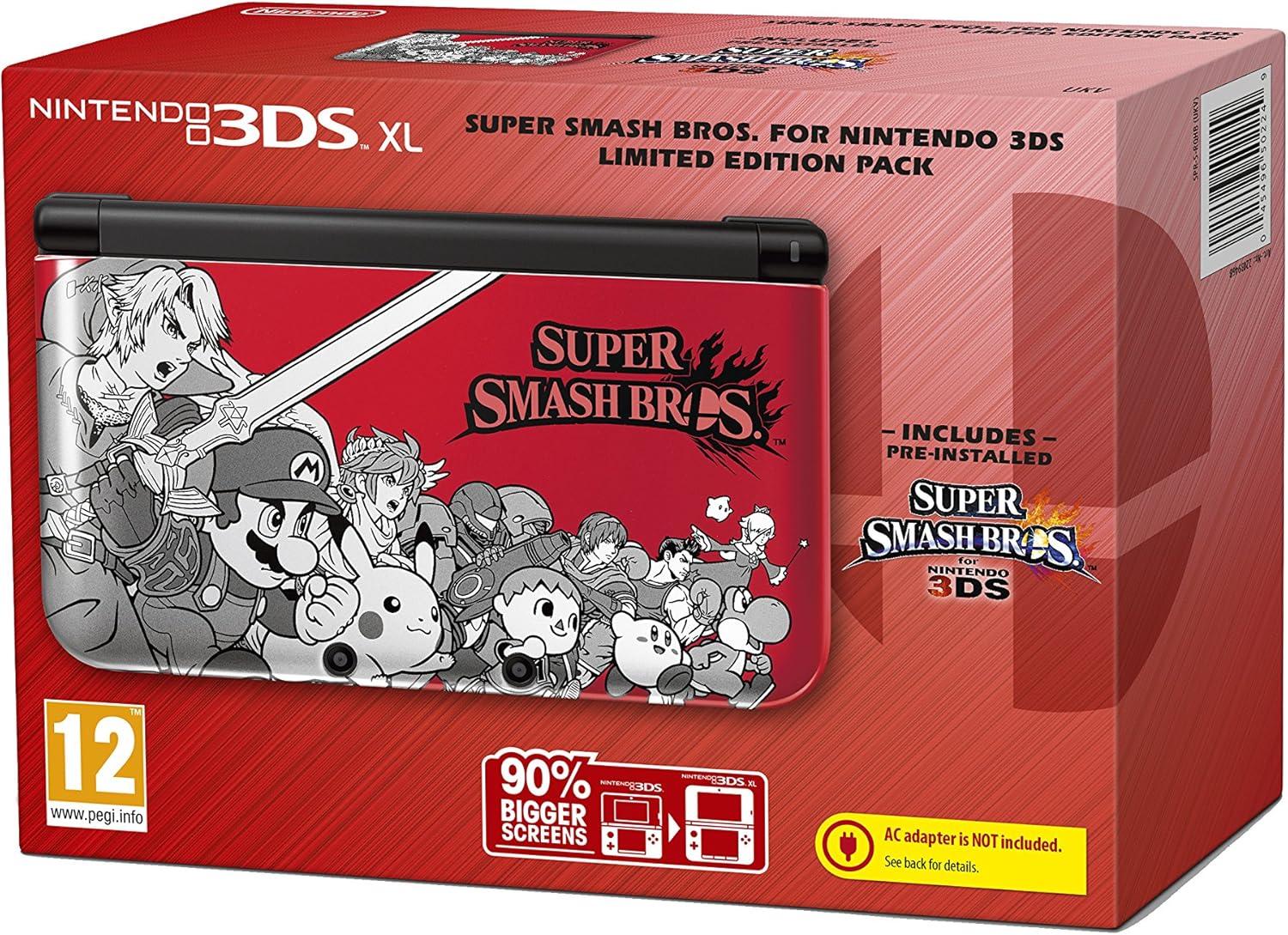 Nintendo 3DS XL Super Smash Bros. Limited Edition Pack