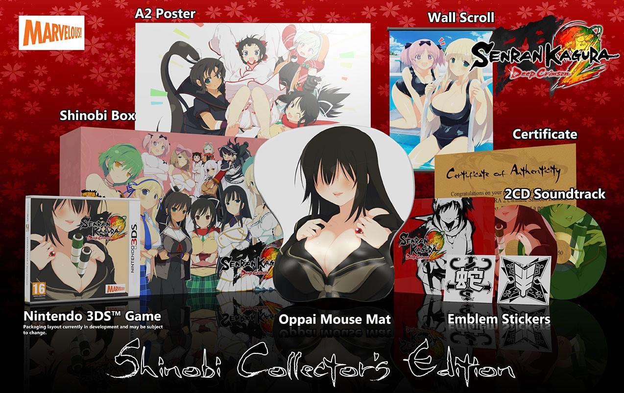Senran Kagura 2: Deep Crimson [Shinobi Collector's Edition]