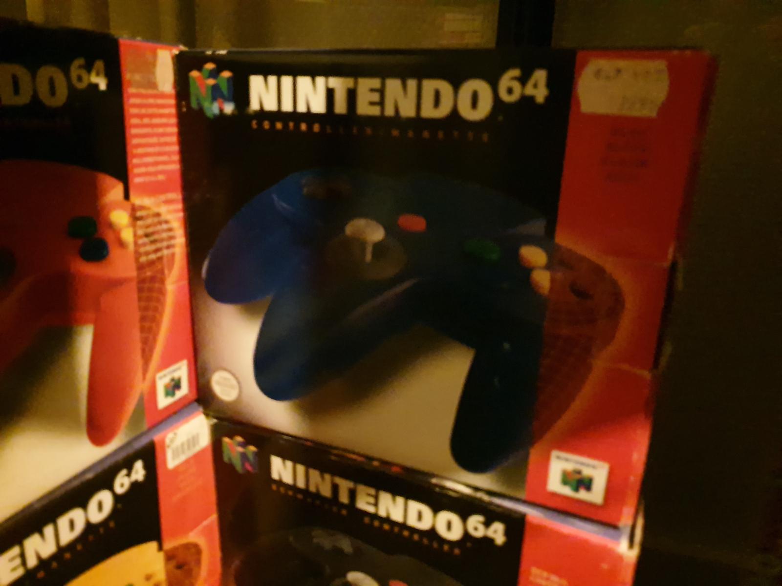 Nintendo 64 Blue Controller