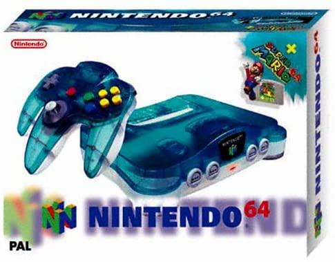 Nintendo 64 Clear Blue