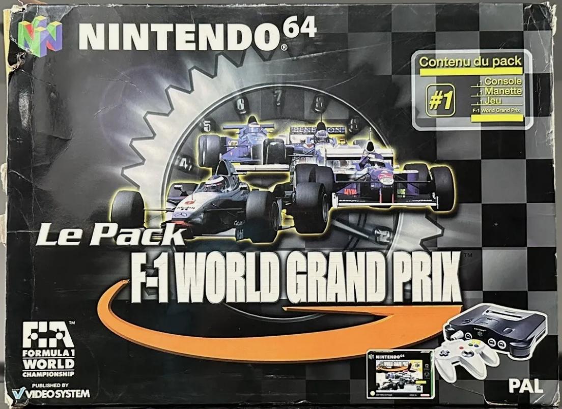 Nintendo 64 Console [F-1 World Grand Prix Bundle]