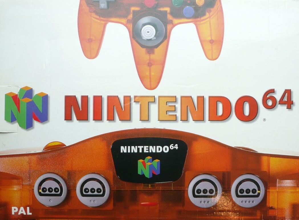Nintendo 64 Fire Orange