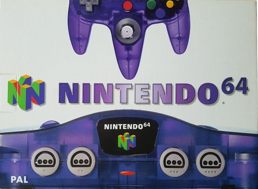 Nintendo 64 Grape Purple
