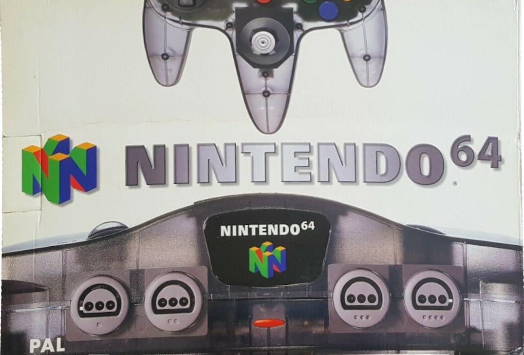 Nintendo 64 Smoke Black