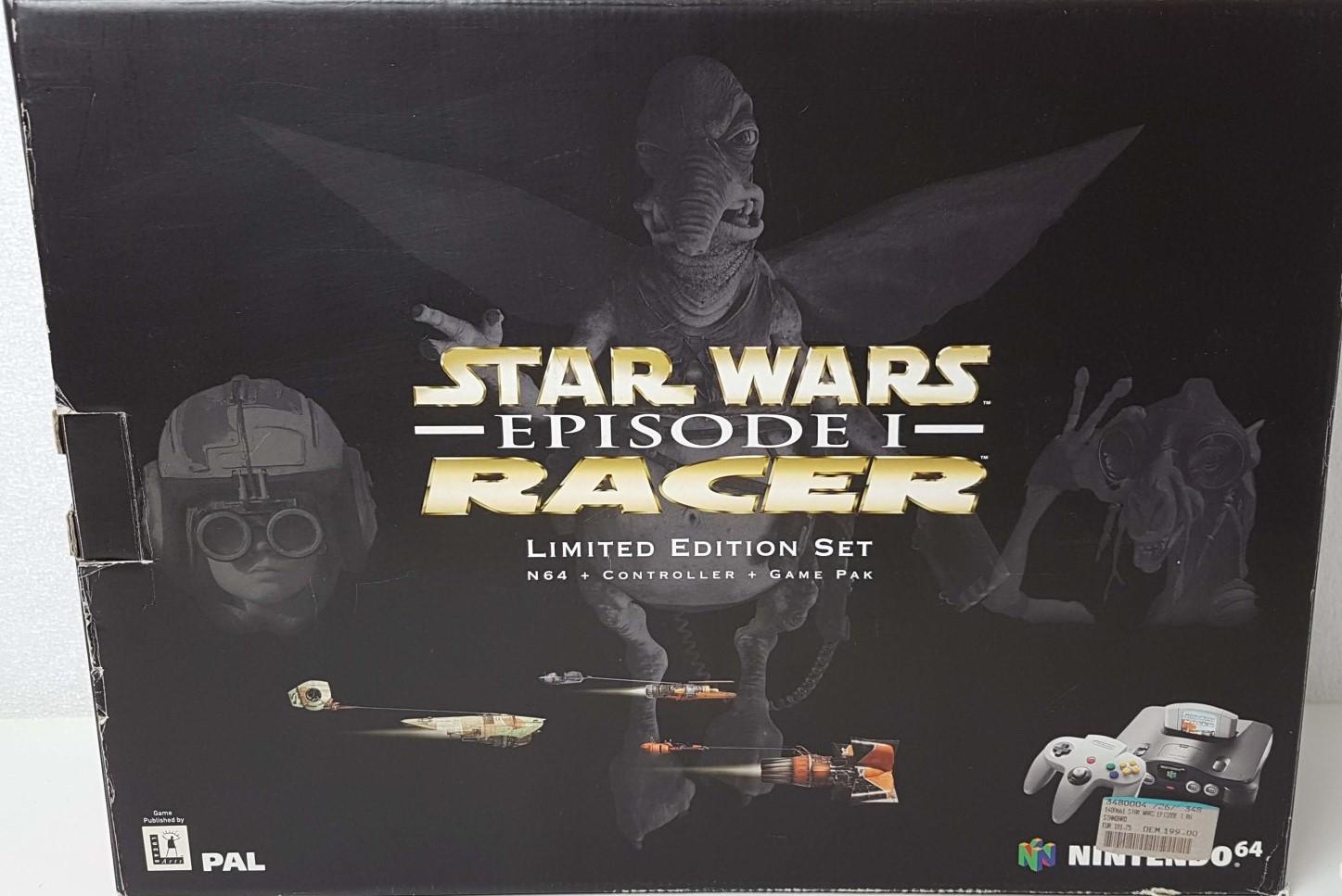 Nintendo 64 System [Star Wars Episode 1 Racer Limited Edition]