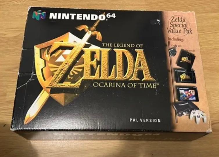 Nintendo 64 System [Zelda Ocarina of Time Special Value Pak]