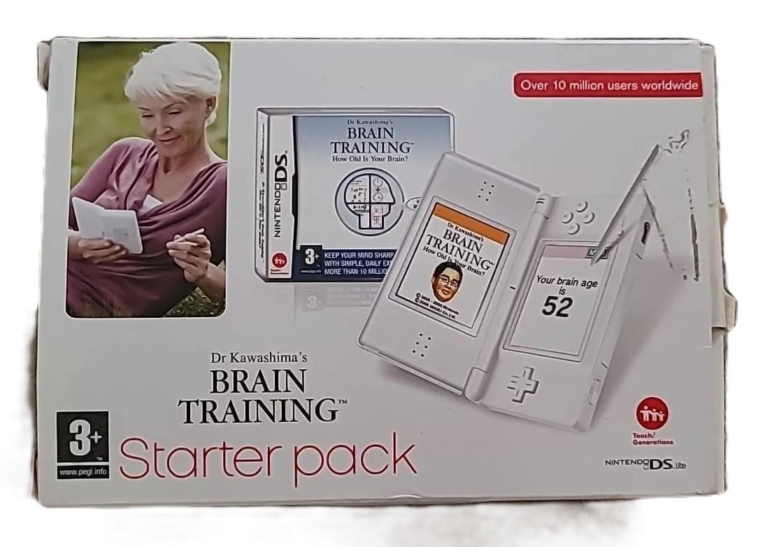 Nintendo DS Lite Brain Training Starting Pack