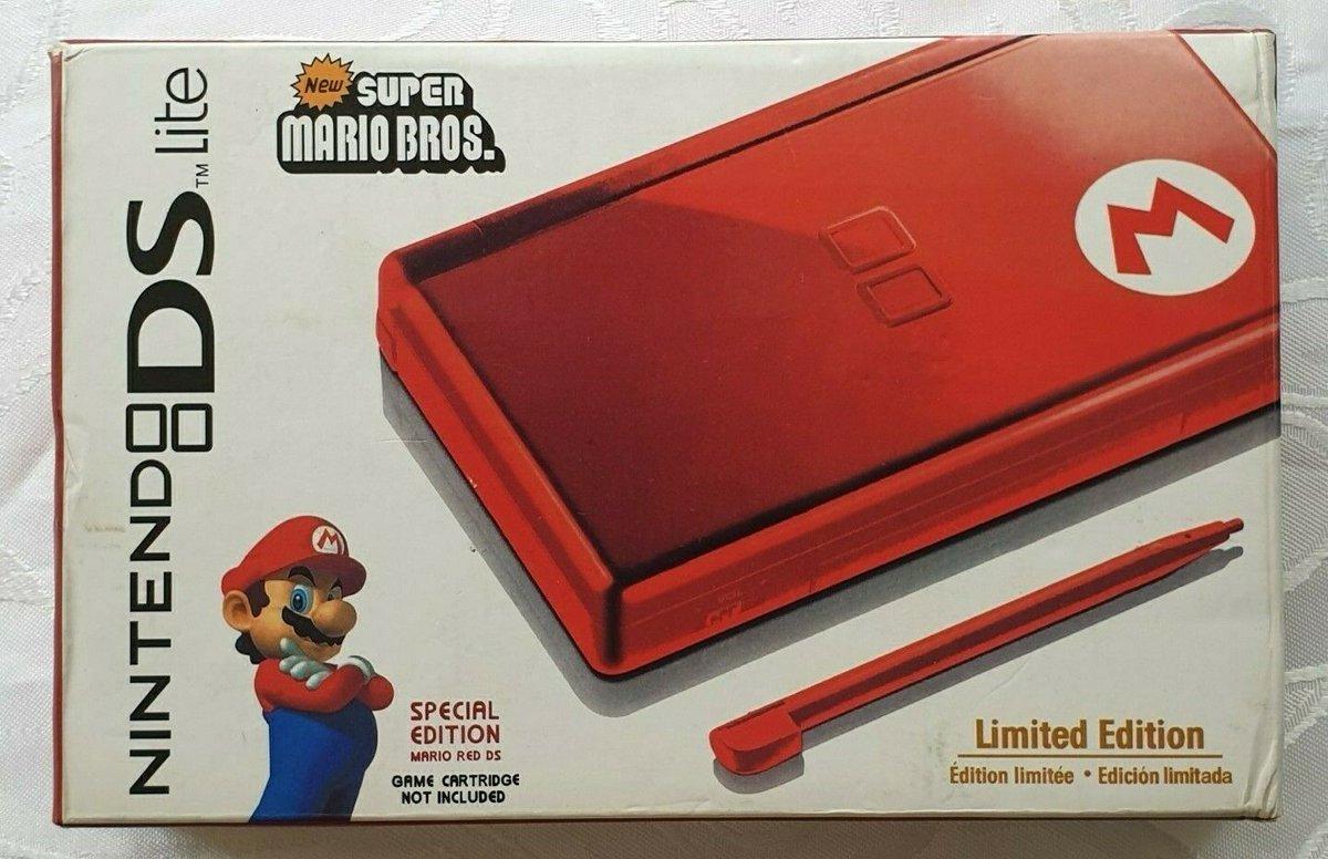 Nintendo DS Lite [Red Mario Limited Edition]