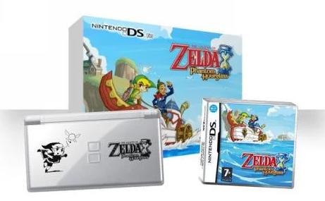 Nintendo DS Lite [Zelda Phantom Hourglass Edition]